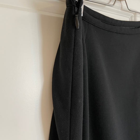 ANN TAYLOR LOFT black wool skirt - Picture 5 of 10